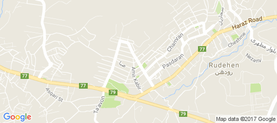 Google Map of Laleh Sahra blvd, Roudehen, Iran